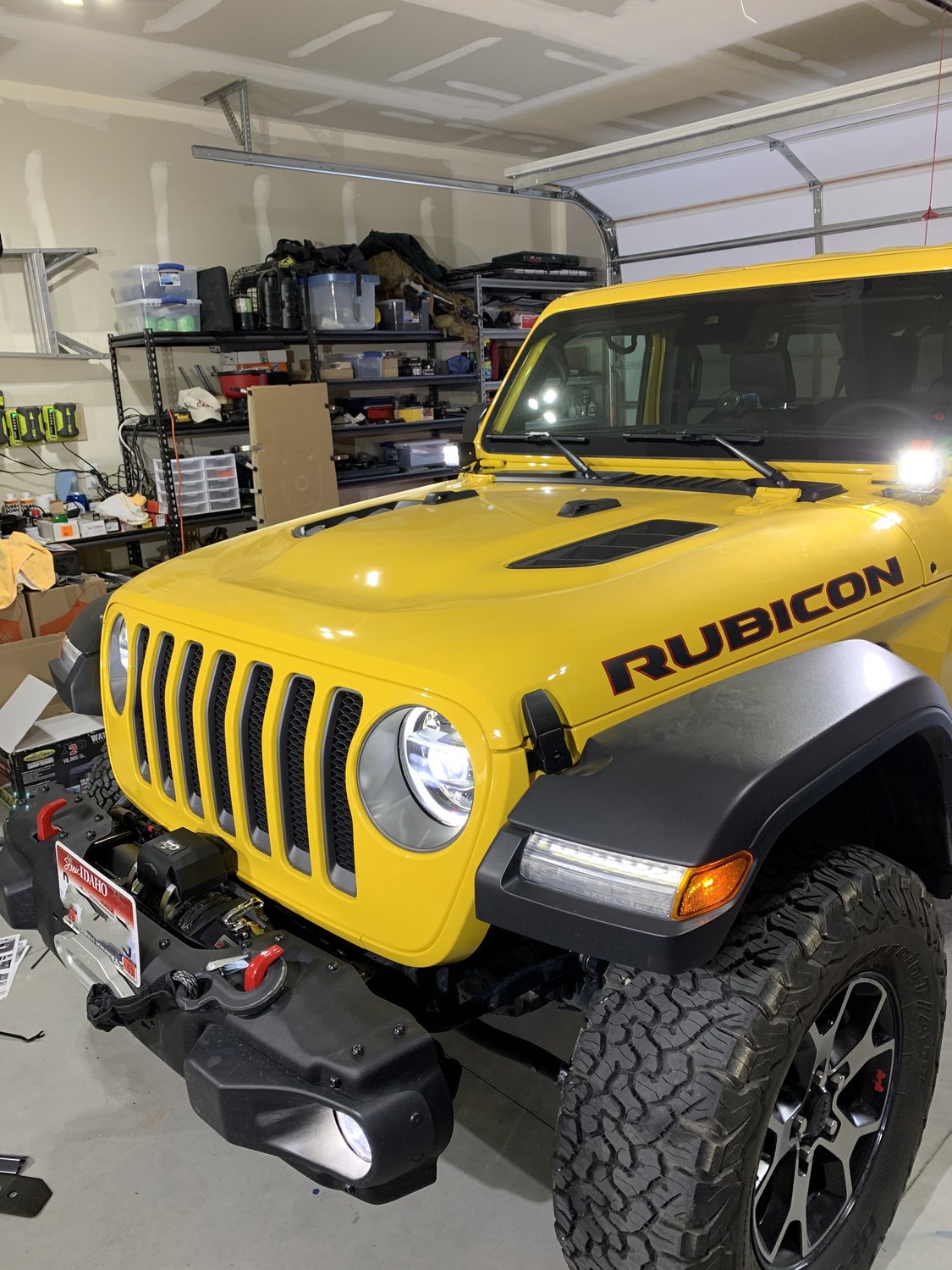 WARN 101255 Winch Mount Plate for 1823 Jeep Wrangler JL and Gladiator